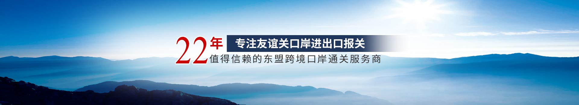 安利泰-22年專注友誼關口岸進出口報關